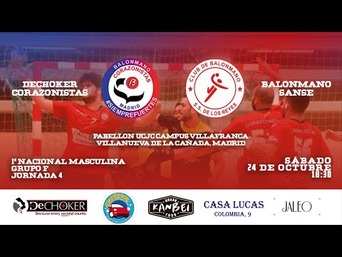 Directo Partido Dechoker Corazonistas- Bm Sanse 1NM. Grupo F J4 T20-21