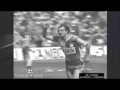 1982 1983 Galatasaray Fenerbahçe 4-4'LÜK EFSANE MAÇ