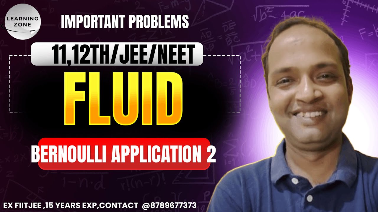 FLUID BERNOULLI EQUATION APPLICATION 2