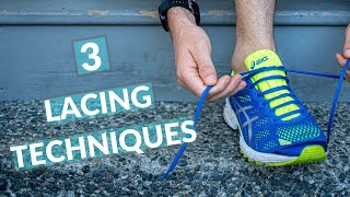 3 Different Lacing Techniques For Running Shoes
