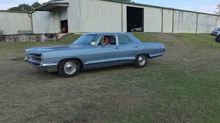 1966 Pontiac Catalina 4-Door Sedan Walk Around and Drive By