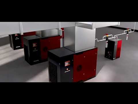 Airflux - Chicago Pneumatic Compressor Full Compressed Air System