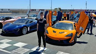 What it's like to attend a McLaren track day: grid walk and track experience