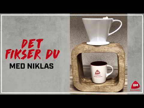 Slik lager du kaffestativ for håndbrygget kaffe