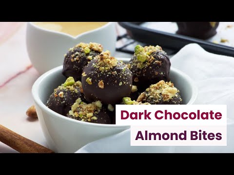 Bite into Bliss: The Perfect No-Bake Dark Chocolate Almond Bites Recipe