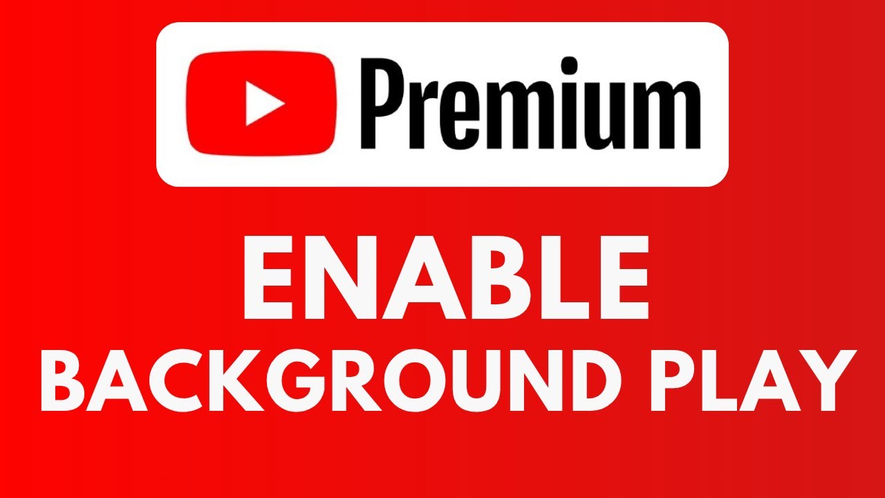 How To Enable Background Play on YouTube Premium