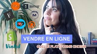 Etsy, Shopify, Site perso : quelle plateforme pour vendre en 2025 ?