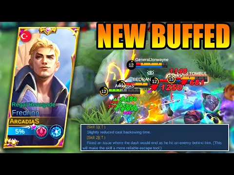 WELCOME TO META!!🔥NEW BUFFED FREDRINN IS UNSTOPPABLE!! FREDRINN BEST BUILD 2022