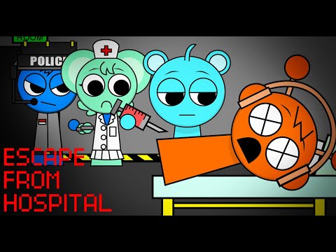 Sprunki, but Escape from HOSPITAL ALL ENDINGS UPDATE??