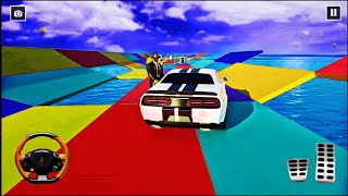 Mega Ramp Car Stunts Games 3D - Ramp Impossible Tracks 3D - Android Gameplay