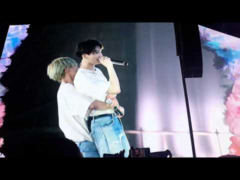 190407 Love Yourself Tour in BK Day 2 - Ending Vkook fancam