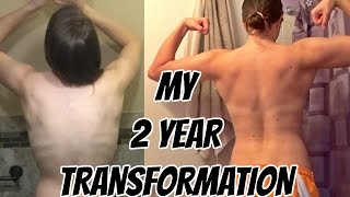 Girl's Transformation  |  2 Years, 20 Pounds  |  Strong IS The New Skinny