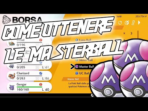 Pokémon Spada & Scudo : Come ottenere le MASTERBALL