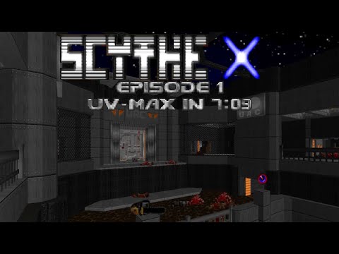 (Doom II) Scythe X: Episode 1 (UV-Max Speedrun in 7:09)