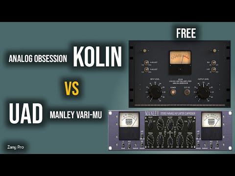 Analog Obsession Kolin vs UAD Manley Vari-Mu