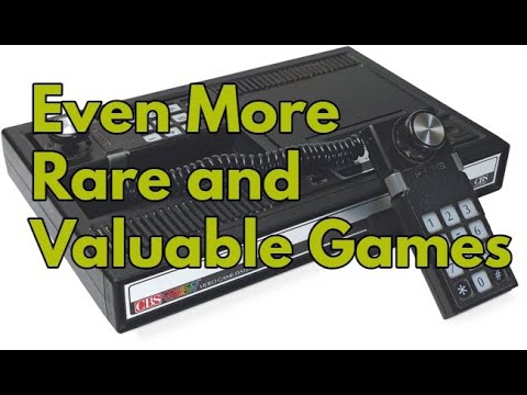 Even More Rare and Valuable Colecovision Games (Episode 186)