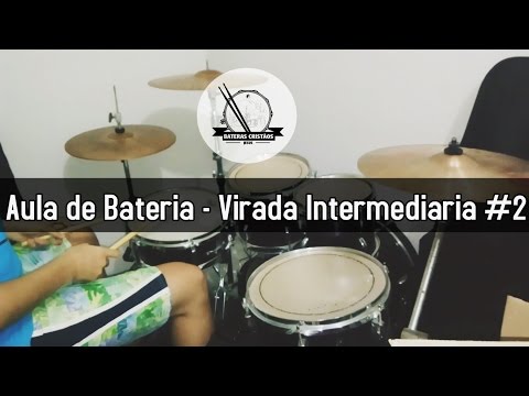 Aula de Bateria - Virada Intermediaria #2