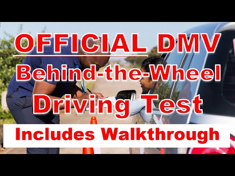 DMV Drive Test - Tutorial walkthrough with tips and tricks - Pass the FIRST time!