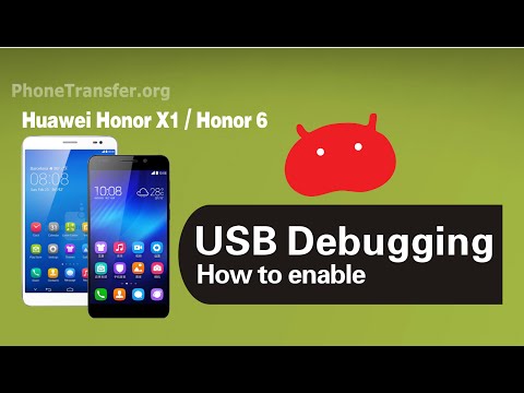 How to Turn on & Enable USB Debugging Mode on Huawei Honor,Mate Phone with EMUI 3
