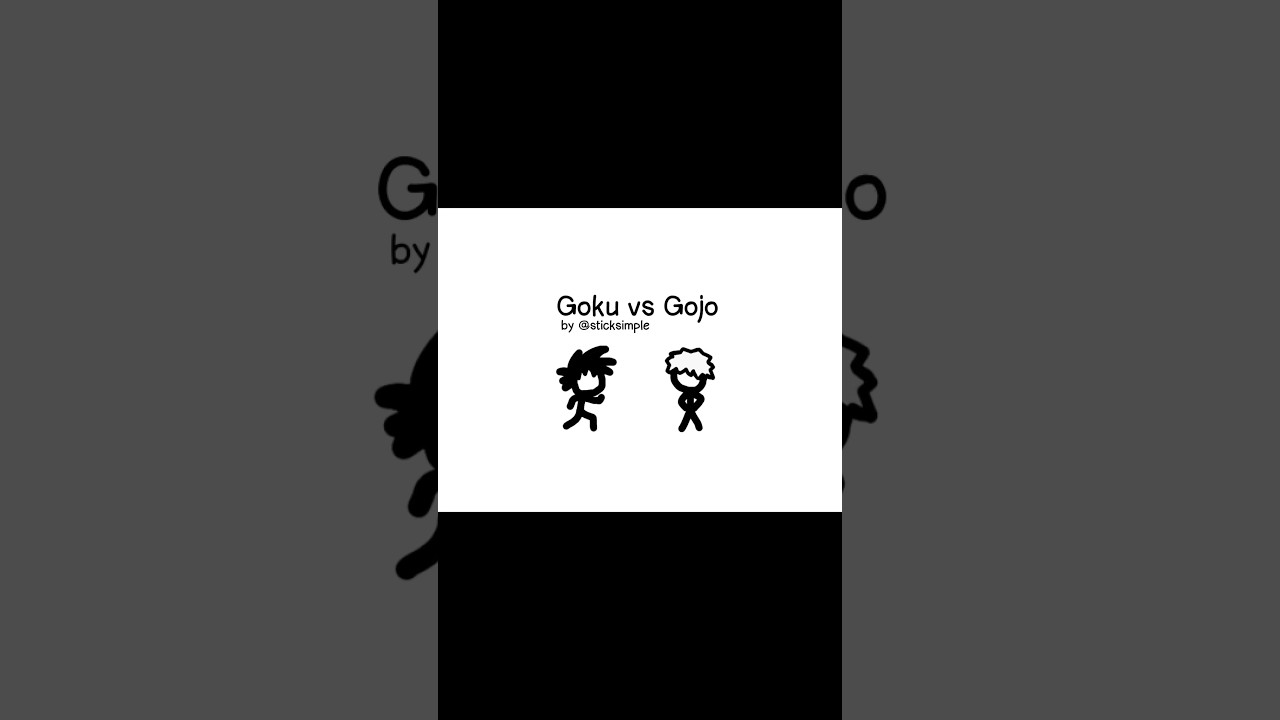 Goku vs Gojo (realistic)