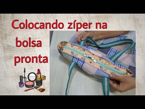 Vídeo: Como colocar zíper em bolsa: dúvidas de costura