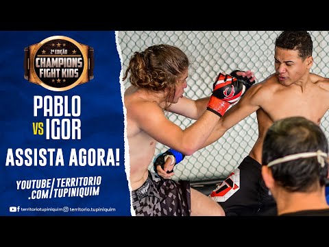 Igor Walisson vs Pablo Henrique - Champions Fight Kids 2