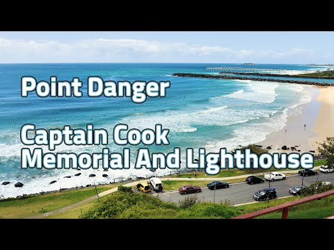 [4K] Point Danger - Captain Cook Memorial And Lighthouse #pointdanger #captaincook
