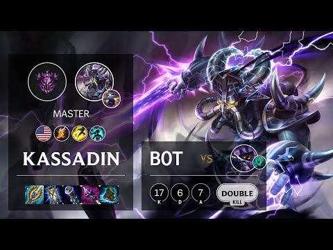 Kassadin Bot vs Veigar - NA Master Patch 10.14