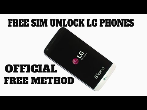 Unlock SIM card on any LG Phone – any carrier unlocks
