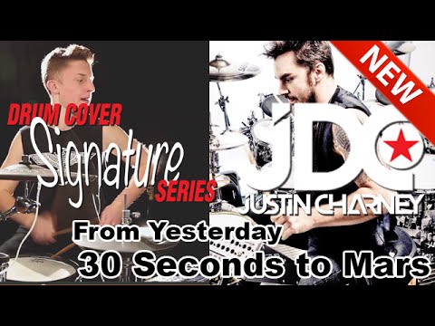 From Yesterday Drum Cover by 30 Seconds to Mars