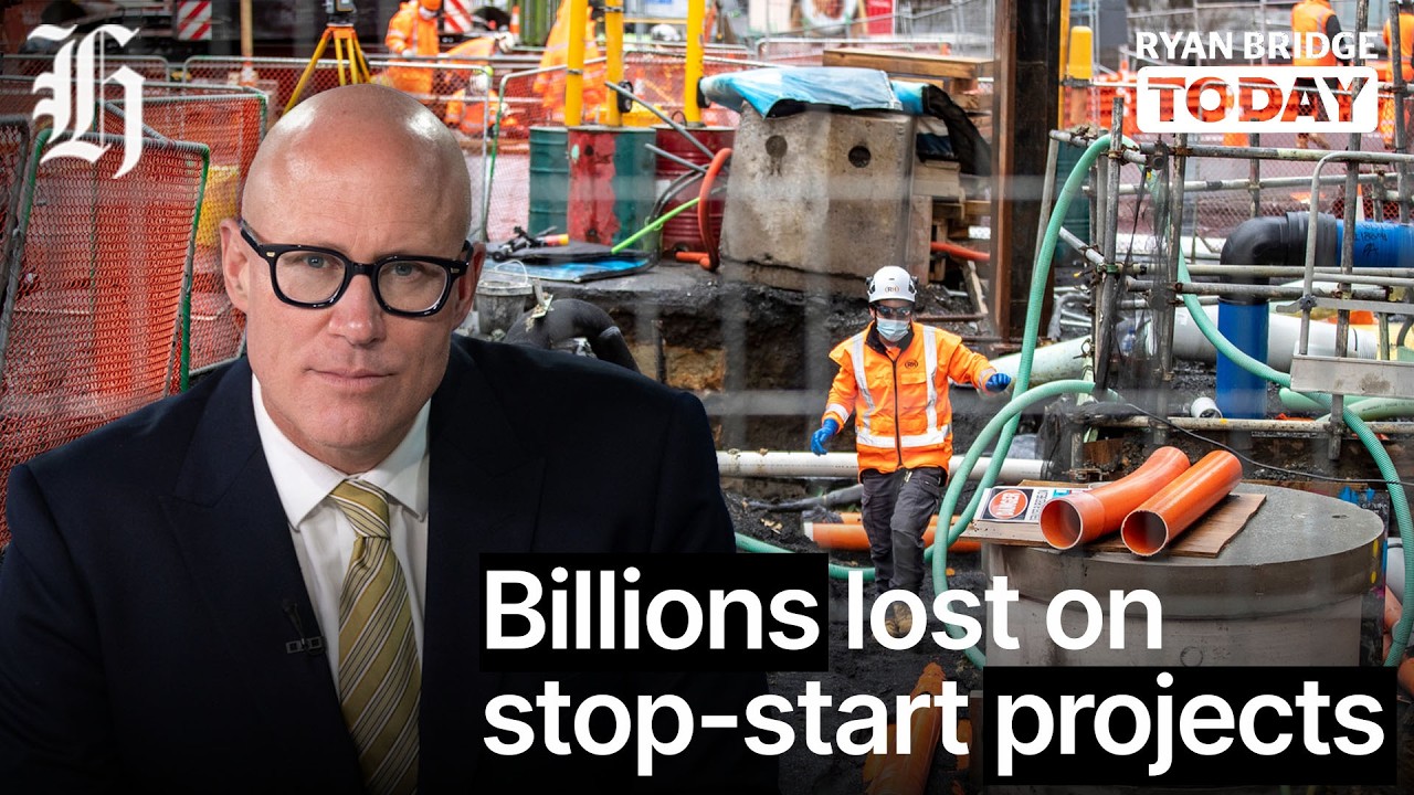 Billions lost on stop-start projects; US claims we have a slave labour problem | Ryan Bridge TODAY