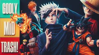 The ULTIMATE Anime Tier List | PART 1