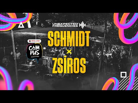 2025.07.19. UNEXPECTED FREQUENCIES presents SCHMIDT & ZSÍROS @campusfesztival_official