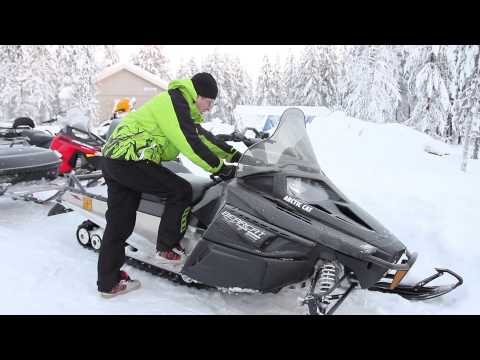 Käynnistyksiä pakkasesta - 36 astetta.