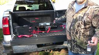 Custom built Truck Bed Winch