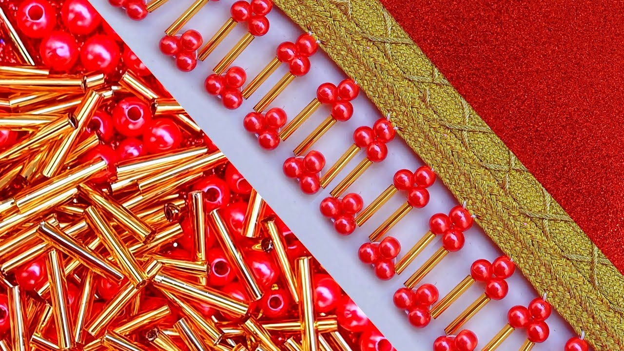 Have you ever used this embroidery on your clothes???# DIY❤️⚘️❤️