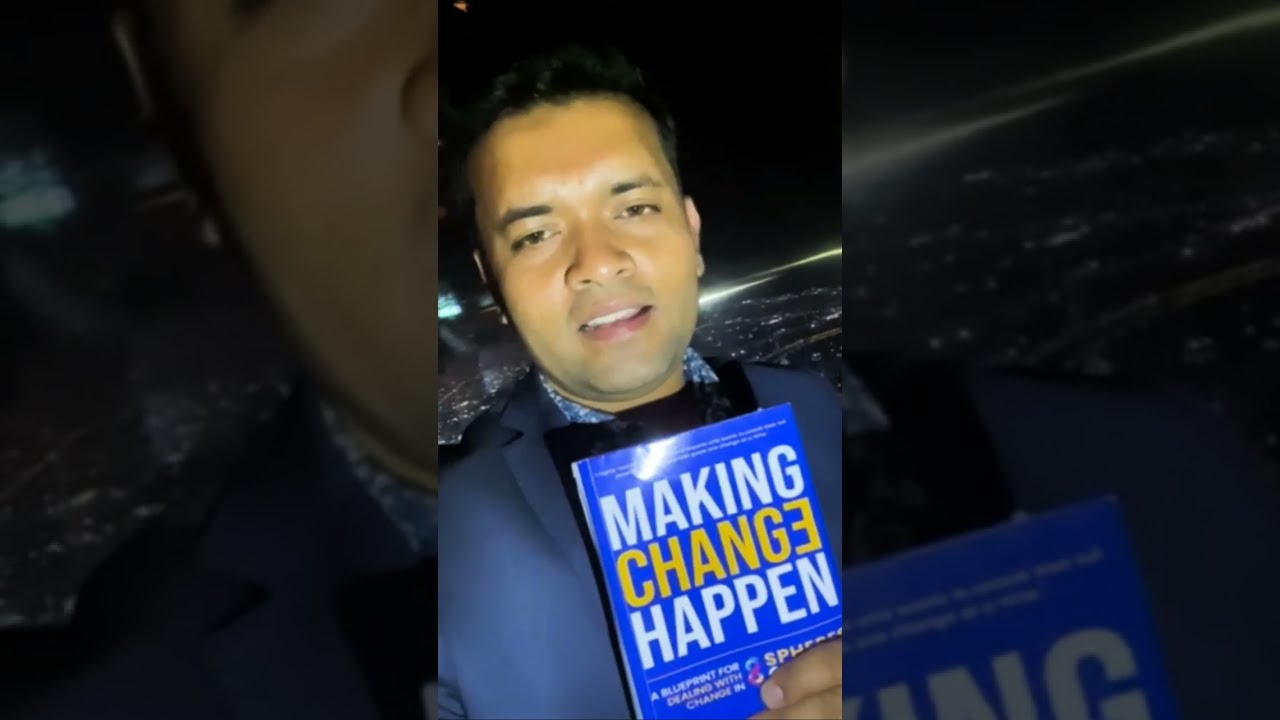 Unveiling 'Making Change Happen': Book Launch at Burj Khalifa, Dubai