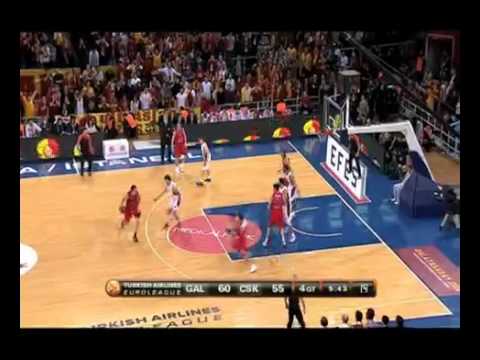 GALATASARAY MP:68 CSKA Moskova:64 (Geniş özet)