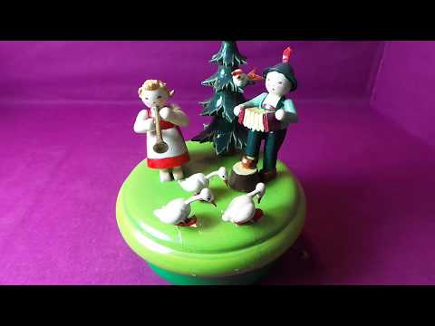 Steinbach uralte Spieluhr Nr.184 - seltenes Sammlerstück aus dem Erzgebirge