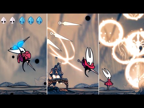 Hollow Knight Silksong - All Crests & Weapons (100% Complete)