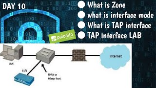 TAP Interface and Zone - Palo Alto firewall Training | | Senior Network Engineer | 2023