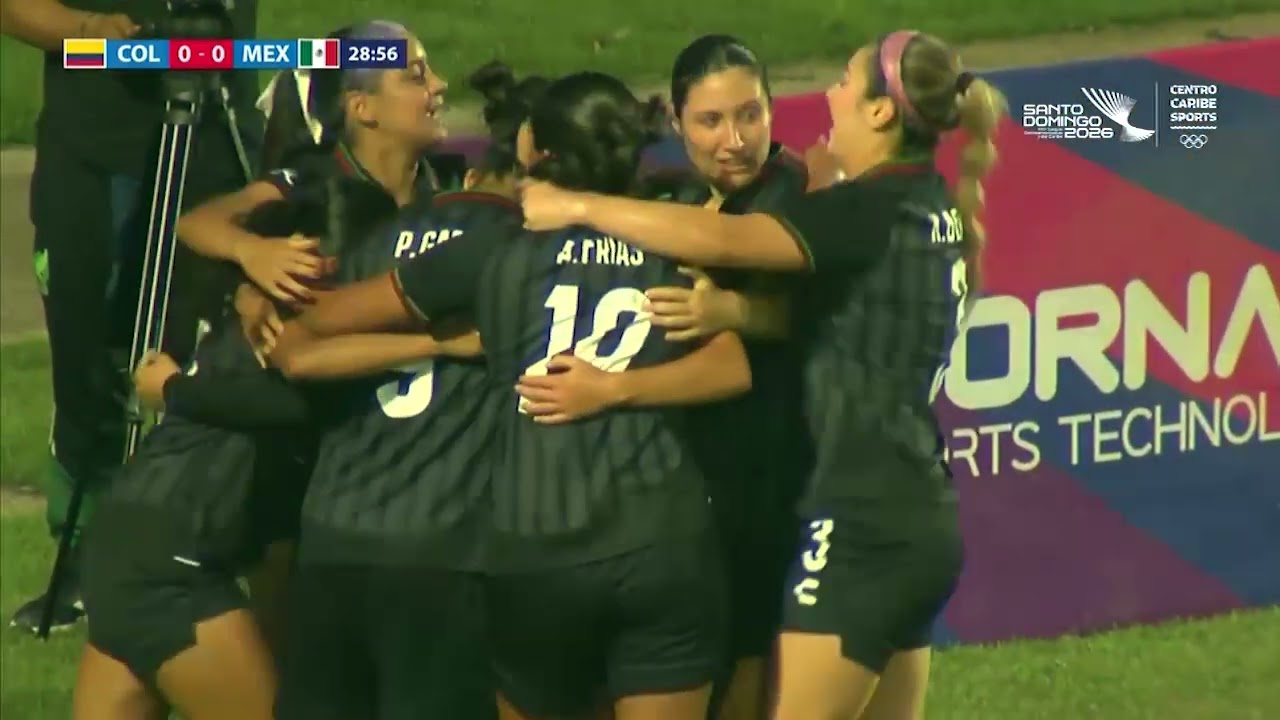 ¡GOLAZO de MÉXICO! ¡GOLAZO de PAOLA GARCÍA en los JUEGOS CENTROAMERICANOS!