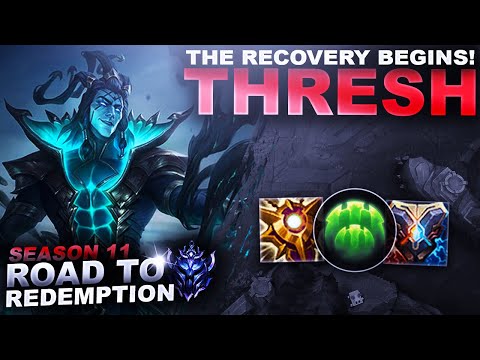 IT BEGINS... A WEEK OF RECOVERING HUZZY! THRESH! - Road to Redemption | League of Legends