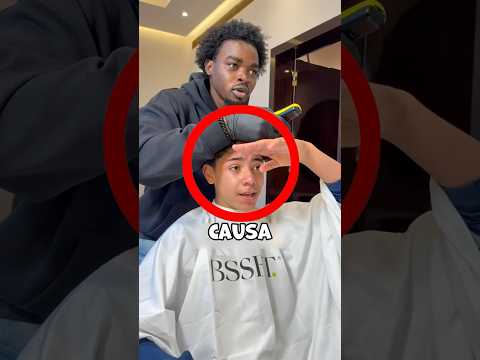 Cristiano Jr. si rasò i capelli a causa della parola che disse a Speed✂️😱