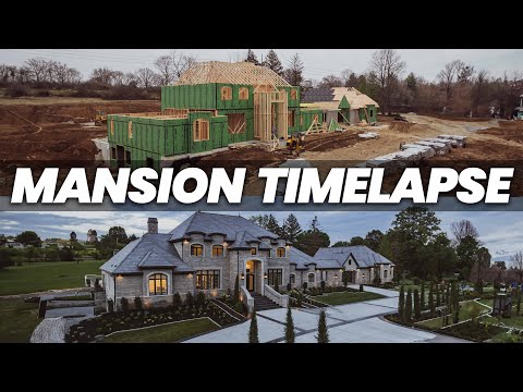 The Ultimate Mansion Build Time-Lapse | Luxury Multi-Million Dollar Estate in St. Louis