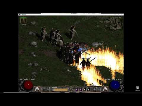 Diablo 2 - LoD - Barbarian - Frenzy #5 - 100% Crushing Blow Grief PB + Death CS!