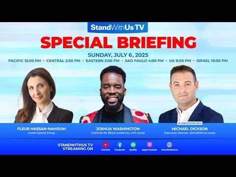 StandWithUs and Michael Dickson