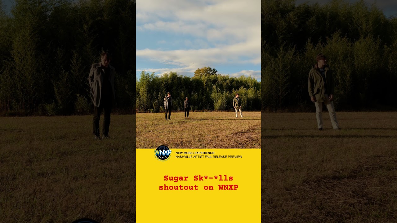 sugar sk*-*lls shoutout on 91.1 WNXP. ✌️ #newmusicexperience #wnxp