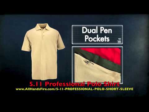 5.11 Tactical Professional Polo Law Enforcement Station Wear Shirt