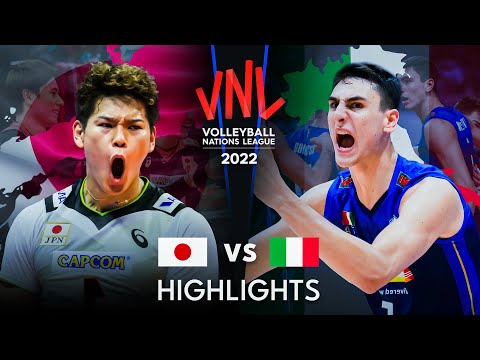 LEGENDARY MATCH | JAPAN vs ITALY | Men's VNL 2022